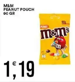 Vantaggio Cash&Carry M&m peanut pouch offerta