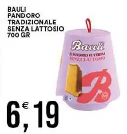 Vantaggio Cash&Carry Bauli pandoro tradizionale senza lattosio offerta