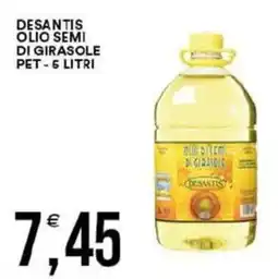 Vantaggio Cash&Carry Desantis olio semi di girasole pet offerta