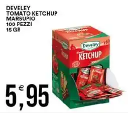 Vantaggio Cash&Carry Develey tomato ketchup marsupio 100 pezzi offerta