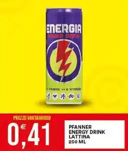 Vantaggio Cash&Carry Pfanner energy drink lattina offerta