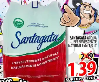 Santagata acqua effervescente naturale