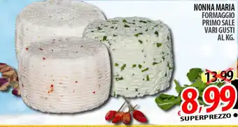 Nonna maria formaggio primo sale