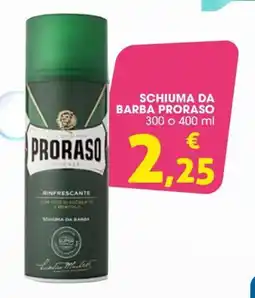 Conad Schiuma da barba PRORASO offerta