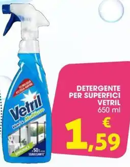 Conad Detergente per superfici VETRIL offerta