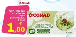 Conad Tavolette per wc CONAD offerta