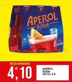 Vantaggio Cash&Carry Aperol soda offerta