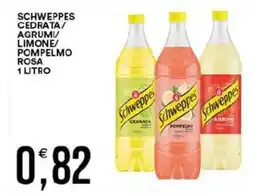 Vantaggio Cash&Carry Schweppes cedrata/ agrumi/ limone/ pompelmo rosa offerta