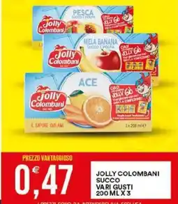 Vantaggio Cash&Carry Jolly colombani succo offerta