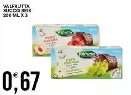 Vantaggio Cash&Carry Valfrutta succo brik offerta
