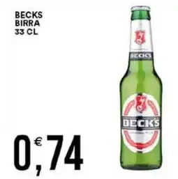 Vantaggio Cash&Carry Becks birra offerta