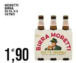 Vantaggio Cash&Carry Moretti birra offerta