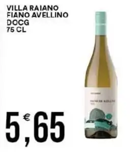 Vantaggio Cash&Carry Villa raiano fiano avellino docg offerta