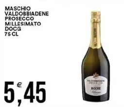 Vantaggio Cash&Carry Maschio valdobbiadene prosecco millesimato docg offerta