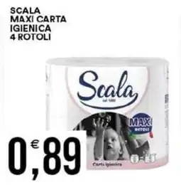 Vantaggio Cash&Carry Scala maxi carta igienica 4 rotoli offerta