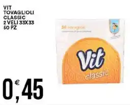 Vantaggio Cash&Carry Vit tovaglioli classic 2 veli 33x33 50 pz offerta