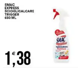 Vantaggio Cash&Carry Smac express scioglicalcare trigger offerta