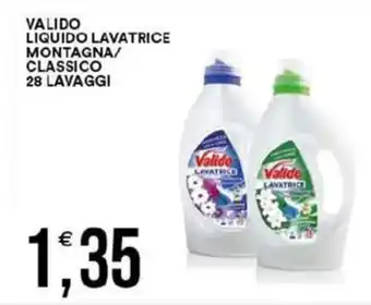 Vantaggio Cash&Carry Valido liquido lavatrice montagna/ classico offerta