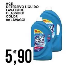 Vantaggio Cash&Carry Ace detersivo liquido lavatrice classico/ color offerta