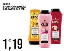 Vantaggio Cash&Carry Gliss shampoo/ balsamo offerta