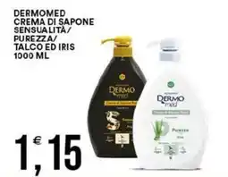 Vantaggio Cash&Carry Dermomed crema di sapone sensualità/ purezza/ talco ed iris offerta