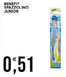 Vantaggio Cash&Carry Benefit spazzolino junior offerta