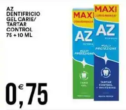 Vantaggio Cash&Carry Az dentifricio gel carie/ tartar control offerta
