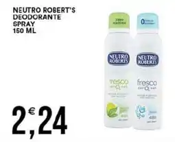 Vantaggio Cash&Carry Neutro robert's deodorante spray offerta