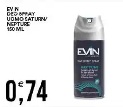 Vantaggio Cash&Carry Evin deo spray uomo saturn/ nepture offerta