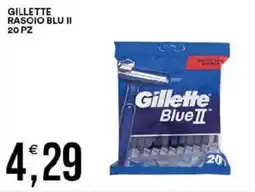 Vantaggio Cash&Carry GILLETTE RASOIO BLU II 20 PZ offerta