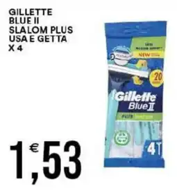 Vantaggio Cash&Carry Gillette blue II slalom plus usa e getta offerta