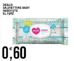 Vantaggio Cash&Carry Dealo salviettine baby imbevute xl 72pz offerta