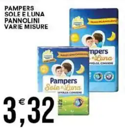 Vantaggio Cash&Carry Pampers sole e luna pannolini offerta