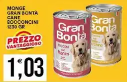 Vantaggio Cash&Carry Monge gran bonta cane bocconcini offerta