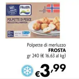 Eurospesa Polpette di merluzzo FROSTA offerta