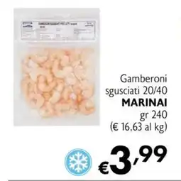 Eurospesa Gamberoni sgusciati 20/40 MARINAI offerta