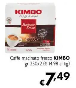 Eurospesa Caffè macinato fresco KIMBO offerta