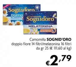 Eurospesa Camomilla SOGNID'ORO offerta