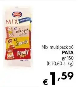 Eurospesa Mix multipack x6 PATA offerta