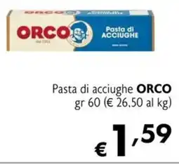 Eurospesa Pasta di acciughe ORCO offerta