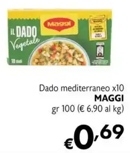 Eurospesa Dado mediterraneo x10 MAGGI offerta
