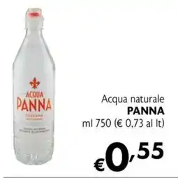 Eurospesa Acqua naturale PANNA offerta