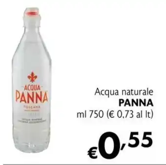 Eurospesa Acqua naturale PANNA offerta