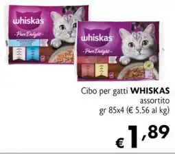 Eurospesa Cibo per gatti WHISKAS offerta