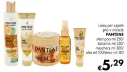 Eurospesa Linea per capelli pro-v miracle PANTENE offerta