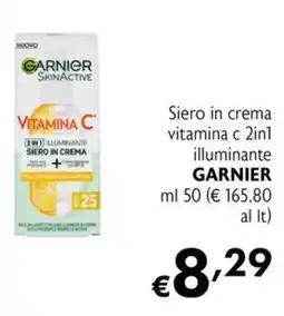 Eurospesa Siero in crema vitamina c 2in1 illuminante GARNIER offerta