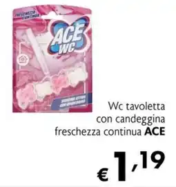 Eurospesa Wc tavoletta con candeggina freschezza continua ACE offerta
