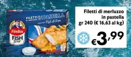 Eurospesa Findus Filetti di merluzzo in pastella offerta