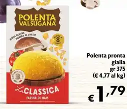 Eurospesa Polenta pronta gialla offerta