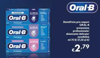 Eurospesa ORAL-B Dentifricio pro-expert offerta